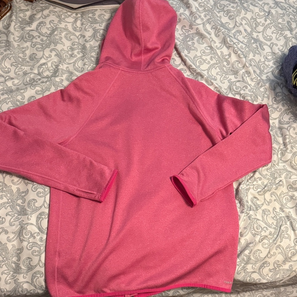 Nike Pink Women's Zip Sweater - Picture 4 of 5